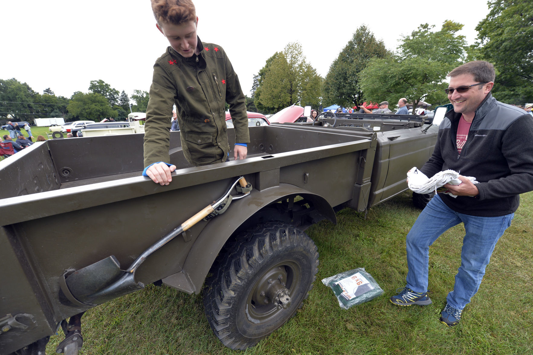 CAR SHOW WOUNDED WARRIORS